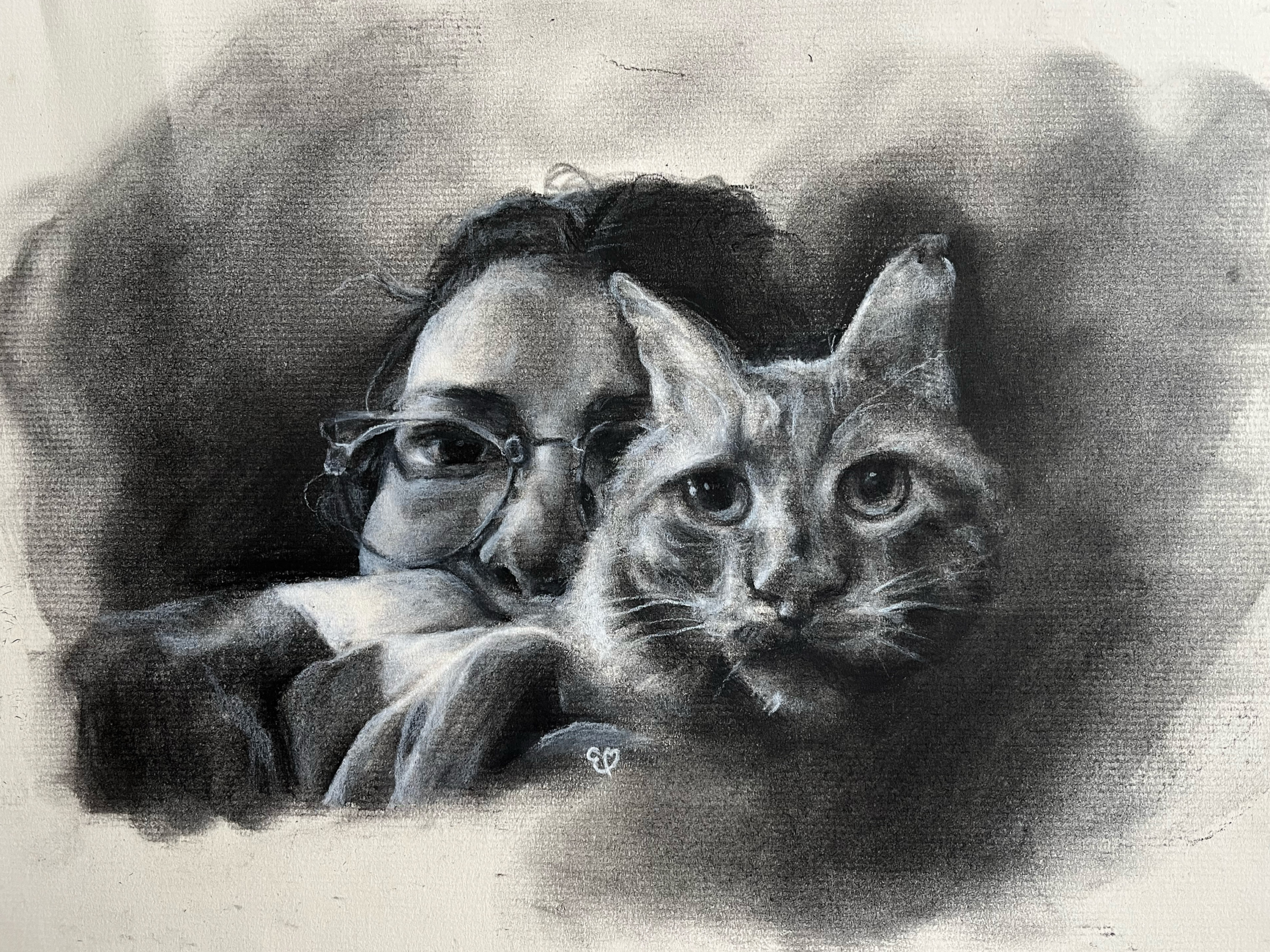 Charcoal & Pencil